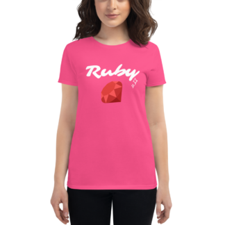 rock on ruby t shirt